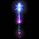Magical Snowflake Light Up Wand - Blue
