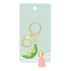 Urban Products Peas In A Pod Keyring/Keychain Accessory Green 12cm