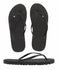 Souls Comfort Massage Thongs Black Out for Ladies Size M8 L10