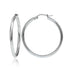 Silverspeck Sterling Silver High Polish Classic Hoop Earrings