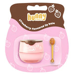 Hunny Simply Strawberry Flavoured Honeypot Lip Balm 10G