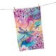 Lisa Pollock Cotton Tea Towel Delightful Dragonfly