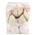 Bubba Blue Petit Elephant Security Blanket with Plush Toy Comforter 30CM x 30CM