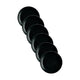 Luminarc Tempered Diwali Dinner Plate Black 27x2cm Set of 6