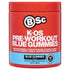 BSc K-OS Pre-Workout Blue Gummies 300g