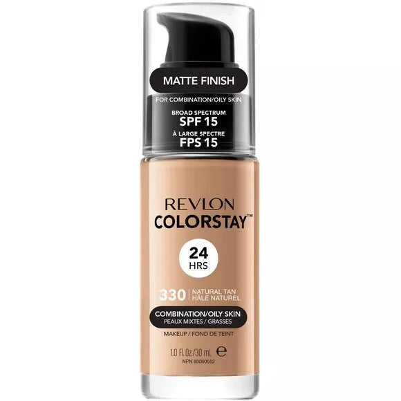 Revlon ColorStay Liq Mu C/Oily Nat Tan