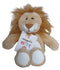 Aroma Home Lion Snuggable Hottie Microwaveable Lavender Scented Calming Sleep 23cm x 19.5cm x 14.5cm