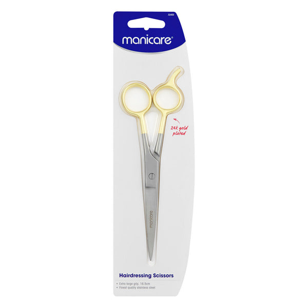 Manicare Hairdressing Scissors, Extra Large Grip