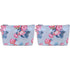 Wicked Sista Peony Blooms 2 Large Luxe Cosmetic Bag