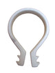 Sullivans Clip Curtain Cafe White Pack 10