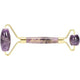 Summer Salt Body Crystal Face And Body Roller Amethyst