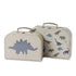 A Little Lovely Company Dinosaur Suitcase Craft Set for Kids Art and Activity Kit 0.499KG
