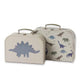 A Little Lovely Company Dinosaur Suitcase Craft Set for Kids Art and Activity Kit 0.499KG