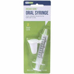 Ezy Dose 67007 Oral Syringe with Korc Adapter for Liquid Medicine 10ML
