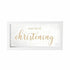 Splosh Christening Message Box