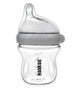 Haakaa Glass Baby Bottle with Slow Flow Teat Grey 120ML