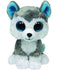 Ty Beanie Boos Slush The Grey Husky Dog Plush Toy