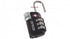 Korjo TSA Approved Combination Lock with Search Indicator