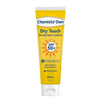 Chemists Own Dry Touch Sunscreen Lotion SPF 50+ 4 Hour Water Resistance 200ML