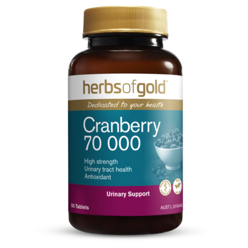 Herbs Of Gold Cranberry 70 000 Tablet 50