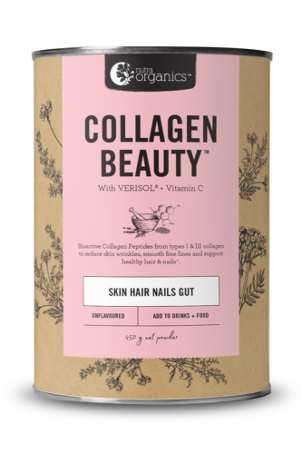 Nutra Organics Collagen Beauty Unflavoured Pwd 225G