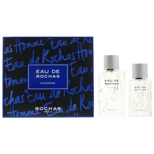 Rochas Eau De Rochas Homme 2pc Set 100mL EDT, 50mL EDT