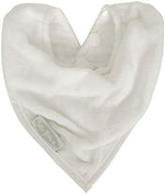 Silly Billyz  Bandana Bib for Teething Babies White