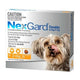 Nexgard 2-4KG Small Dogs Flea & Tick Treatment Tasty Chew 6 Pack