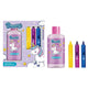 LCORP Dreams Unicorn Bubble Bath and Bath Crayons Gift Set Marshmallow Scent 300ml