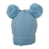 Beanie Kids Double Pom Pom Beanie Blue