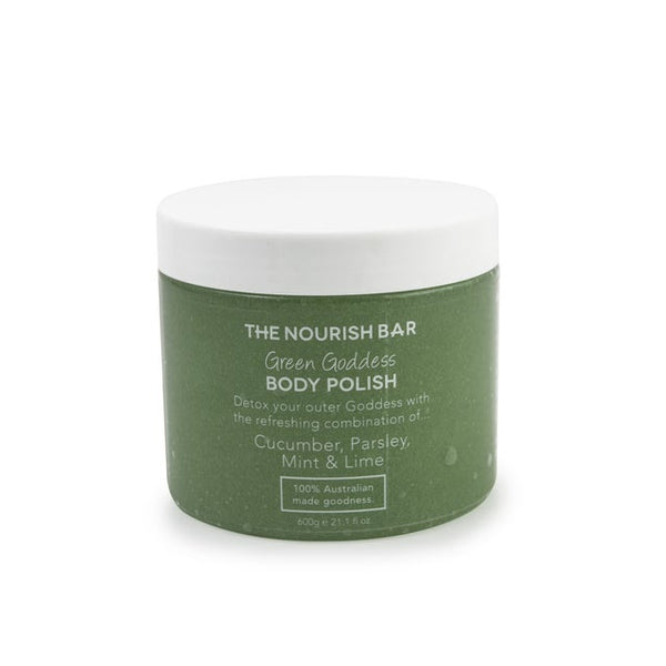 Nourish Bar Sugar Scrub Green Goddess