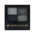 Coral Colours Eyeshadow Quartet Ultimate Smokey Eye