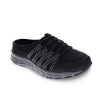 Scholl Utopia Womens Mule Shoes Black Knit 39