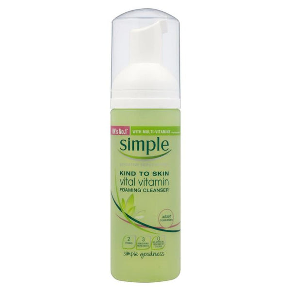 Simple Vital Vitamin Foaming Cleanser 150Ml