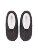 SnuggUps Womens Printed Bow Black Slippers Large EU40 42