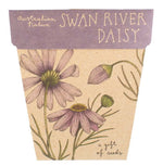 Sow n Sow Greeting to Grow Best Wishes Card with Swan River Daisy Seeds