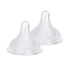 Spectra Wide Neck Slow Flow Teats for Newborns 0 to 3 Months 2 PCS