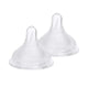 Spectra Wide Neck Slow Flow Teats for Newborns 0 to 3 Months 2 PCS
