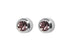 Studex System 75 Stainless Steel Regular Bezel Alexandrite Ear Piercing Studs 1 Pair
