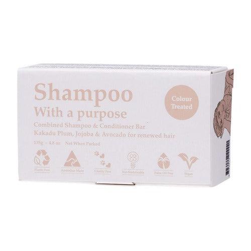 Shampoo With A Purpose Shampoo & Conditioner Bar 135G Colour Treated