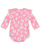Toshi Swim Rashie Daisy Watermelon Size 3