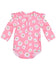 Toshi Swim Rashie Daisy Watermelon Long Sleeve UPF 50 Plus Sun Protection Top Size 5