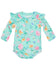 Toshi Swim Rashie Waratah Mint Size 4