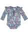 Toshi Ripple Swim Ls Onesie Wattle Dusk 00