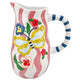 Topical Butterfly Pink Jug