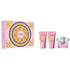 Versace Bright Crystal Edt 50Ml 3Pc Set plus S Gel plus B Lot