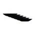 Luminarc Dinnerware Diwali Soup Plate Black 20x4.2CM Set of 6