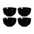 Luminarc Dinnerware Diwali Cereal Bowl Black 15x8CM Set of 4