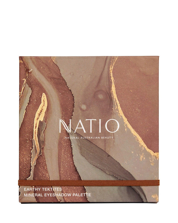 Natio Mineral Eyeshadow Palette Earthy Tektites