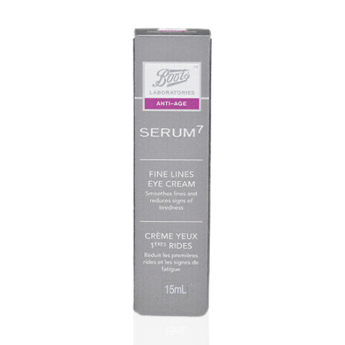 Boots Serum 7 Lifting Fine Line Eye Cream 15ml - Cosmetics Squad